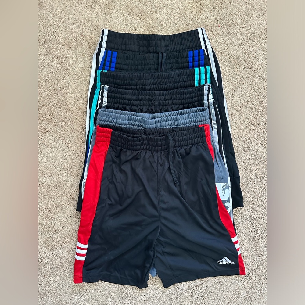 Lot of 6 Adidas Shorts